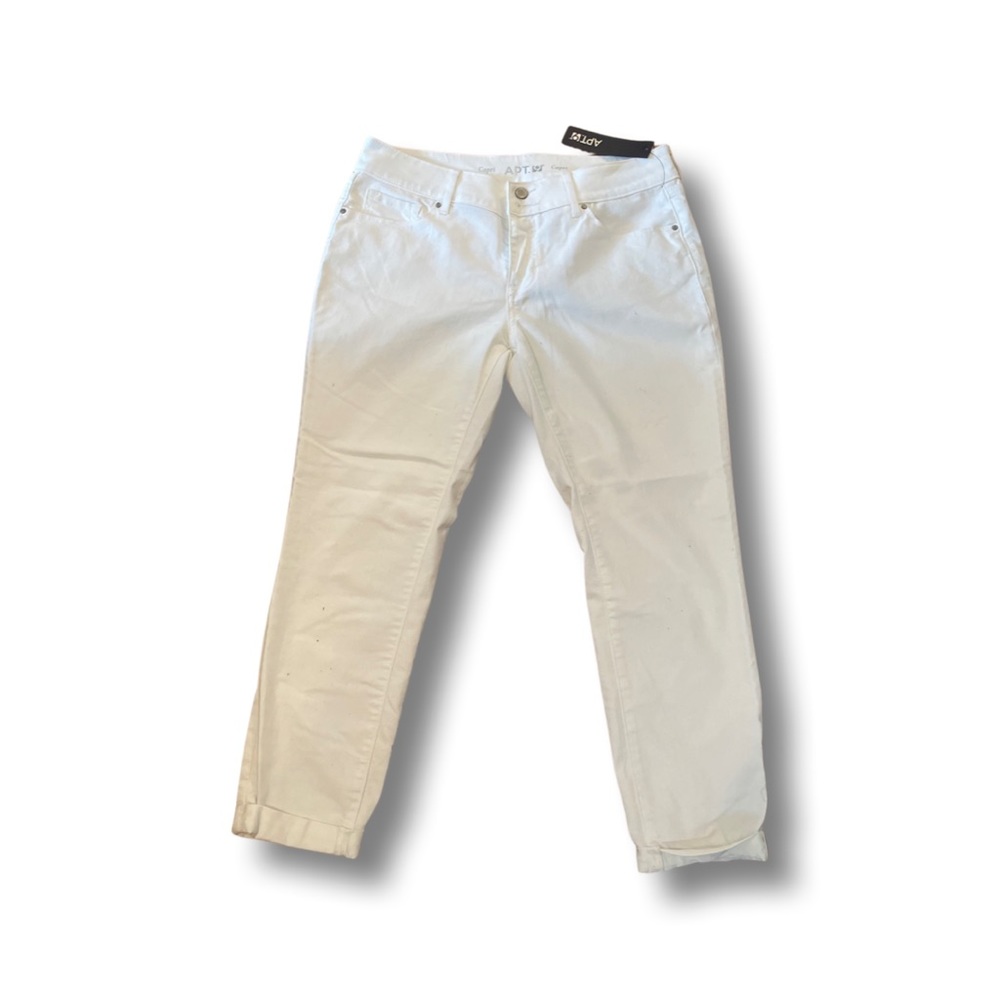 White Capri Pants